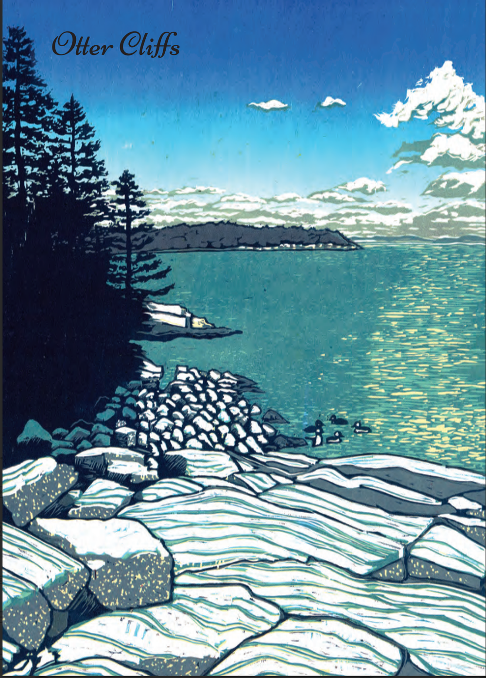 Postcard Book — Blue Butterfield